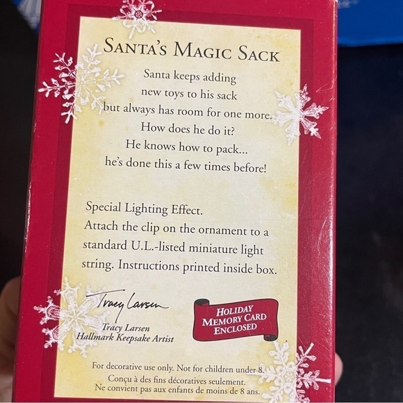 Hallmark Keepsake Santa’s Sack Ornament - Picture 3 of 3